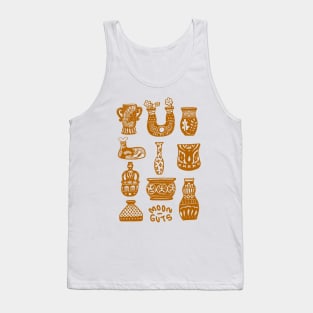 Doodle Vases Tank Top